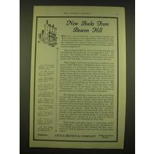 1924 Little, Brown & Company Ad - Unwritten History by Cosmo Hamilton