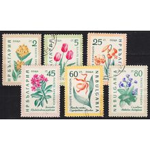 BULGARIEN BULGARIA [1960] MiNr 1164-69 ( O/used ) Blumen