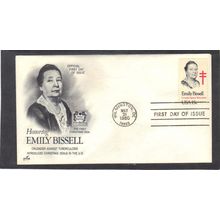 FDC Art Craft 1823 15c Emily Bissell (Cachet-U/A) CV00343