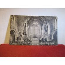 PARISH CHURCH, CRICCIETH, GWYNEDD, WALES unused antique postcard c.1920 =