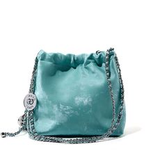 Genuine Leather Women's Handbag Beach Bag Simple Shoulder Bag Green