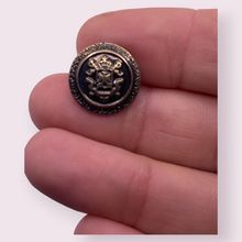 Bronze Coat Of Arms Shank Buttons 15mm Vintage Cardigans Coats Jackets Plastic