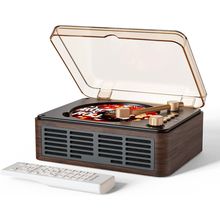 CD Player with Speakers Bluetooth Nostalgic Retro Portable CD Players for Home W