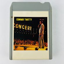 Conway Twitty In Concert 8-Track Cartridge Tape CT-11558