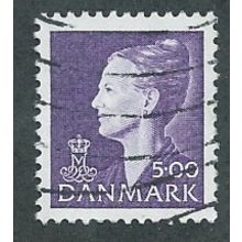 DEN 1997 5.00KR 'QUEEN MARGRETHE II' FINE USED (EBID43-067)