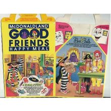 1987 McDonalds Good Friends A Clean Sweep Happy Meal Box