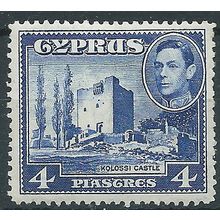Cyprus 1951 SG156b 4pi Ultramarine Mounted Mint ..