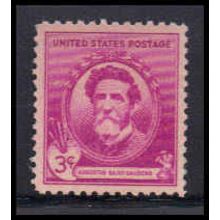 886 3c Augustus Saint-Gaudens Fine MNH KA4229