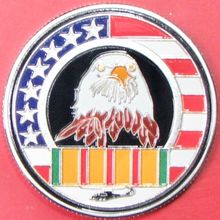 Vietnam Veteran. Challenge Coin. 1.50". 58b.