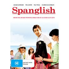 Spanglish DVD | Adam Sandler, Paz Vega | Region 4