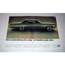 1970 Chevrolet Impala Car Ad - Never Underestimate