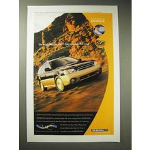 2000 Subaru Outback Limited Ad - Didn't Improve Road