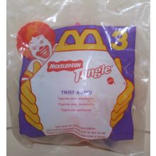 1997 McDonalds Nickelodeon Tangle #3 Dark Orange Twist A Zoid Mint in Package