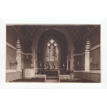 Church Interior Lundy Island Postcard Publisher Grattan Phillipse