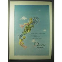 1948 D'Orsay Divine Perfume Ad - A brilliant new star in the perfume world