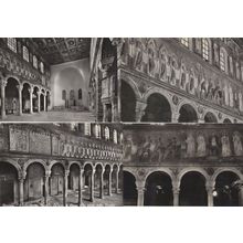 Ravenna Basilica Di S Apollinare Nuovo 12x Old Postcard s