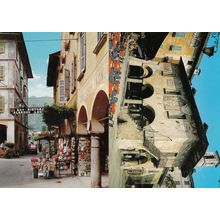 D'Orta S Guilio Beach Ball Street Stores Shop Restaurant 2 x Postcard s