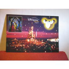 DISNEYLAND RESORT, PARIS, FRANCE used postcard =