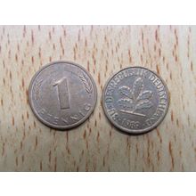 1989f 1 Pfennig Germany Coin
