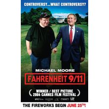 Fahrenheit 9_11 (2004)_1 Movie Film Poster Canvas iconic design