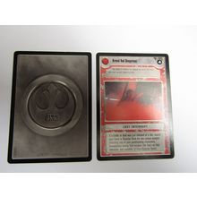 Star Wars 1997 Cloud City Decipher CCG B/B Card Armed And Dangerous LS