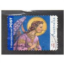 AUS 2005 $1.00 (S/A) 'CHRISTMAS' FINE USED (EBID2847)