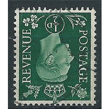 1937 SG462wi 1/2d Green WMK INVERTED Very Fine Used ..