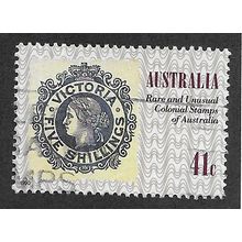 AUS 1990 41c '150TH ANN OF PENNY BLACK' FINE USED (EBID59-052)