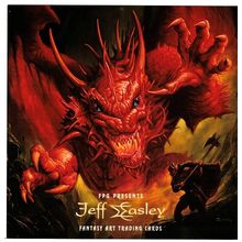 JEFF EASLEY ' OVER SIZED PROMO card ' (1994 )