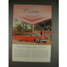 1960 Red Cadillac Coupe de Ville Ad - Craftsmanship!!
