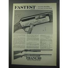 1965 Franchi Dynamic 12 and Automatic Shotgun Ad