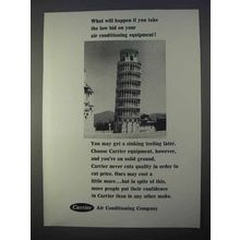 1966 Carrier Air Conditioning Ad - What Will Happen?