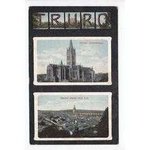 Multiview of Truro 1911 Postcard Cornwall Argalls Series