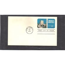 FDC UX60 6c Hospitals (No Cachet-U/A) CV41287