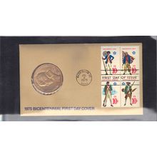 FDC Fleetwood 1565-1568 With Medal (U/A) CV42980