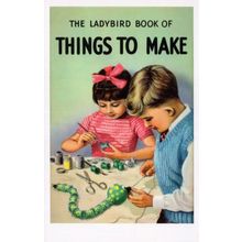 Things To Make Ladybird Crafts Childrens 1st Edition Book Postcard