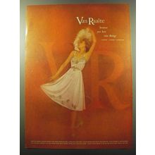 1960 Van Raalte Advertisement - Waltz Gown from Plume Lace Collection
