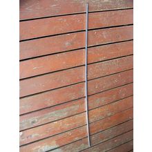 1961 PLYMOUTH STATION WAGON TAIL GATE TOP EDGE TRIM OEM SUBURBAN