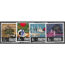 1973/1976 4 different values - fine used (o)