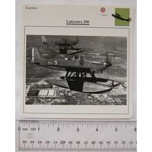 Latécoère 298 - France - Seaplane - Collectors Club Card