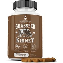 Ancestral Supplements Grass Fed Beef Kidney Supplement, 3000Mg, DAO Enzyme Suppl