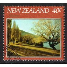 NEW ZEALAND 1982: FOUR SEASONS - 40c AUTUMN USED (G2)