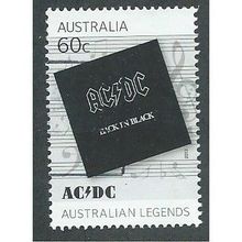AUS 2013 60c 'AUSTRALIAN LEGENDS- AC/DC' FINE USED (EBID37-842)