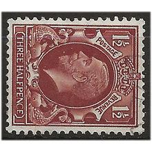 1934 SG441c 1 1/2d Red-Brown Photogravure Wmk Sideways Very Fine Used .. .