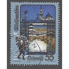 AUT 2004 55c ' CHRISTMAS' FINE USED (EBID73-208)