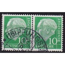 GERMANY BUND [1954] MiNr 0183 y 2er ( O/used ) [01]