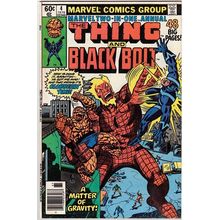 MARVEL TWO - IN - ONE ANNUAL # 4 THE THING and BLACK BOLT
