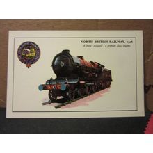 NORTH BRITISH RAILWAY 1906. unused postcard BSL12 Colourmaster (A) =