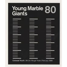 Young Marble Giants Colossal Youth New Wave Rough Trade LP Postcard