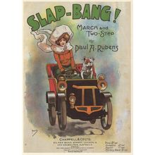Motorist Car Foxtrot Ballroom London Sheet Music Cover Postcard